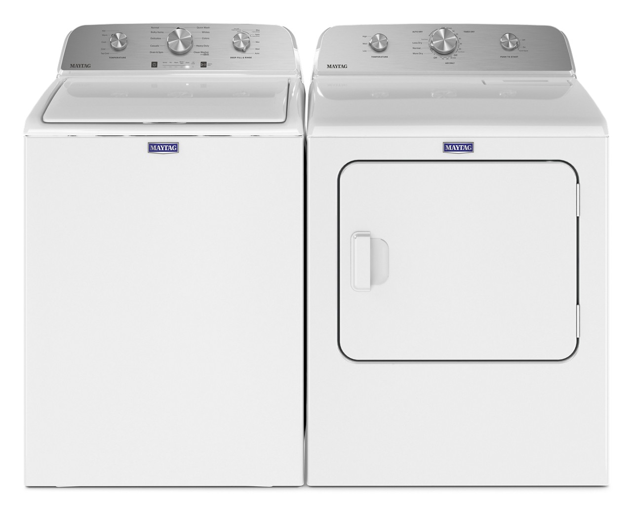 5.2 cu. ft. I.E.C. Top Load Washer &amp; 7.0 cu. ft. Electric Dryer