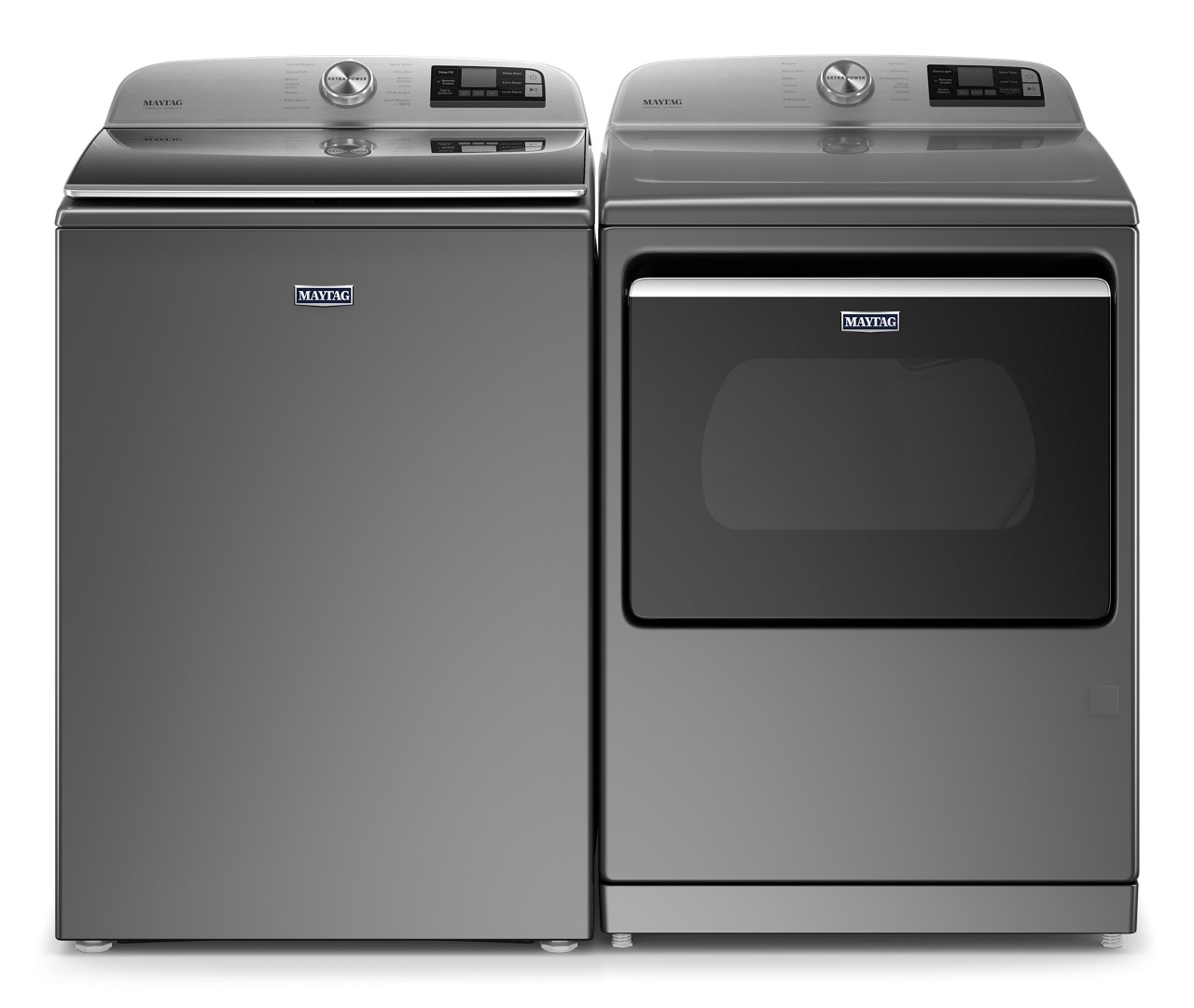 6.0 cu. ft. I.E.C. Top Load Washer &amp; 7.4 cu. ft. Electric Dryer