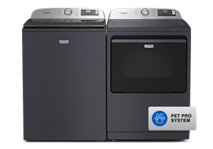 6.0 cu. ft. (I.E.C.) WASHER &amp; 7.4 CU. FT. DRYER