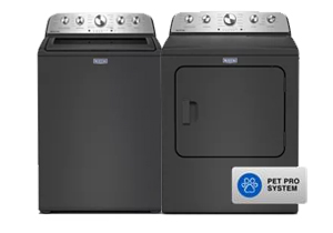 5.4 cu. ft. TOP LOAD AGITATOR WASHER &amp; 7.0 CU. FT. DRYER
