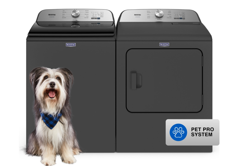 5.4 cu. ft. (I.E.C.) WASHER &amp; 7.0 CU. FT. DRYER