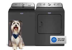 5.4 cu. ft. (I.E.C.) WASHER &amp; 7.0 CU. FT. DRYER