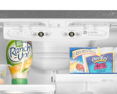 The interior of a Maytag® refrigerator