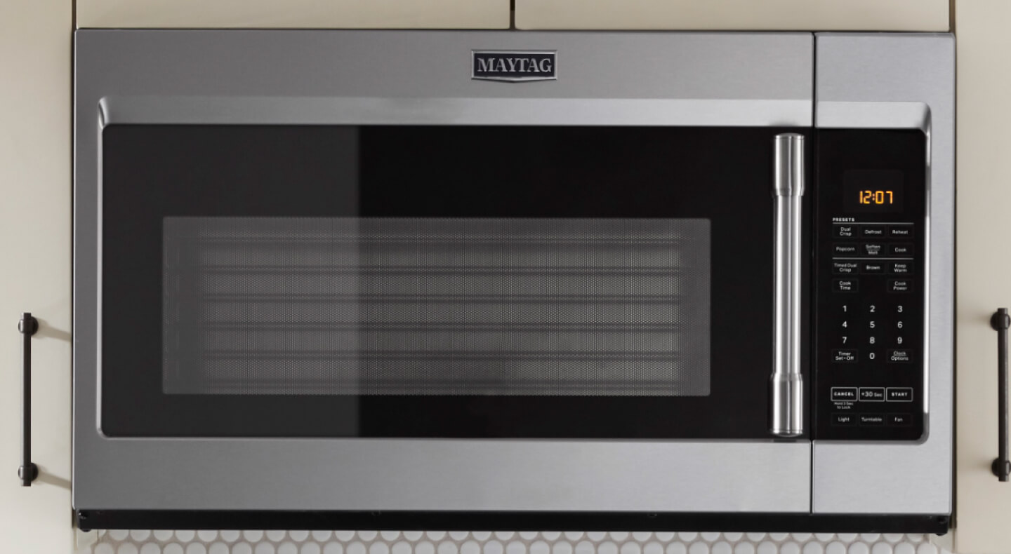 A Maytag® microwave