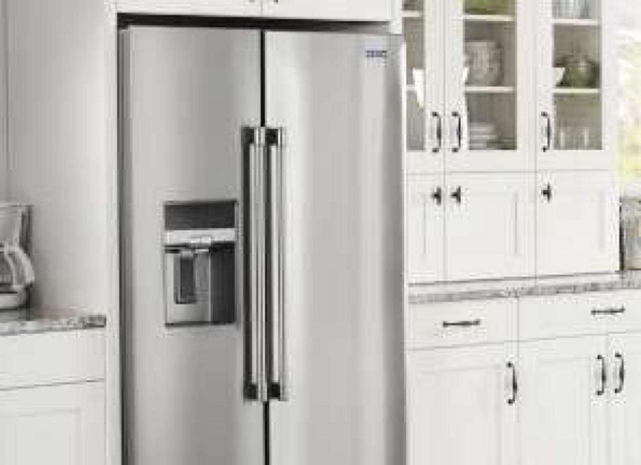 Maytag®️ fridge in kitchen