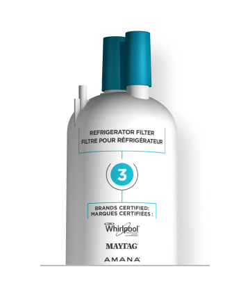 Change refrigerator filter 3. Change refrigerator filter 3.