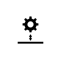 Space between motor and floor. Space between motor and floor.