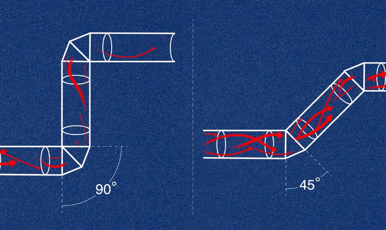 Proper dryer vent hose length. Proper dryer vent hose length.