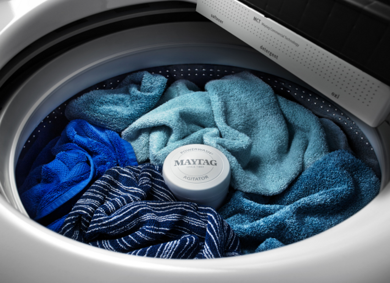 Maytag® large capacity washers.