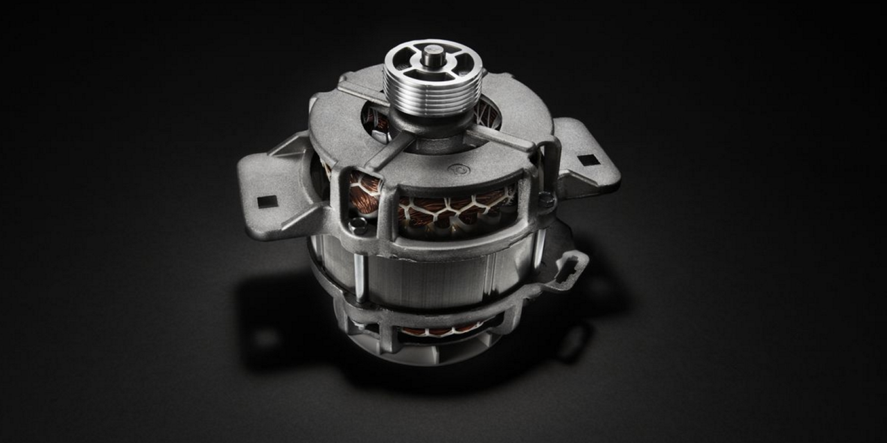 Powerful washer motor. Powerful washer motor.