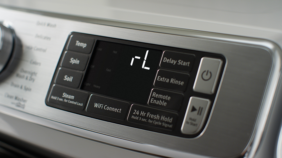 Error code message on smart appliances from Maytag Error code message on smart appliances from Maytag