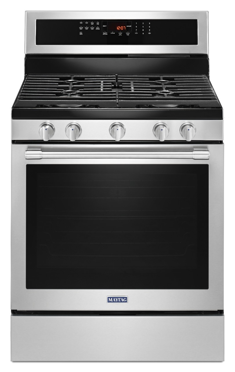 Freestanding gas range