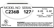 Model & Serial numbers