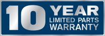 Receive coverage with a 10-year limited parts warranty on Maytag appliances. Receive coverage with a 10-year limited parts warranty on Maytag appliances.