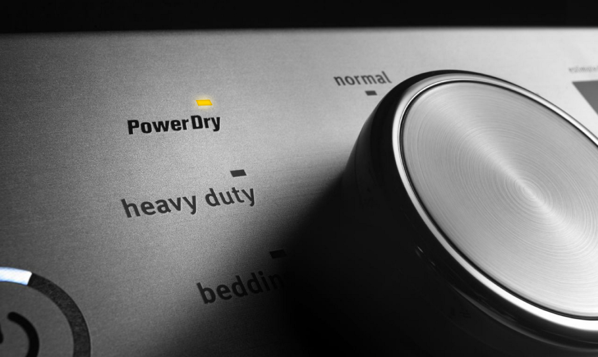The PowerDry cycle can even dry your biggest loads.