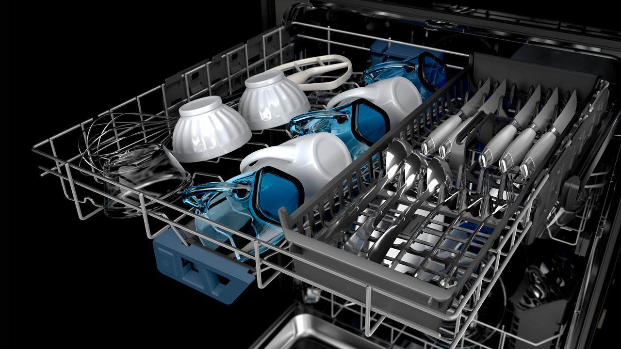 Lave-vaisselle avec troisième panier Maytag® 