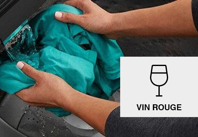 Comment éliminer les taches de vin rouge.