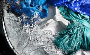 Lavage avec de faibles niveaux d’eau