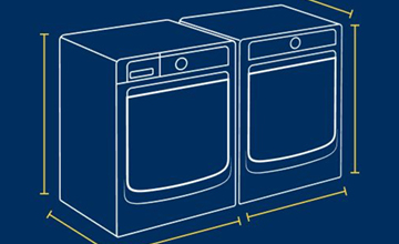 Le guide ultime des tailles de laveuses et sécheuses