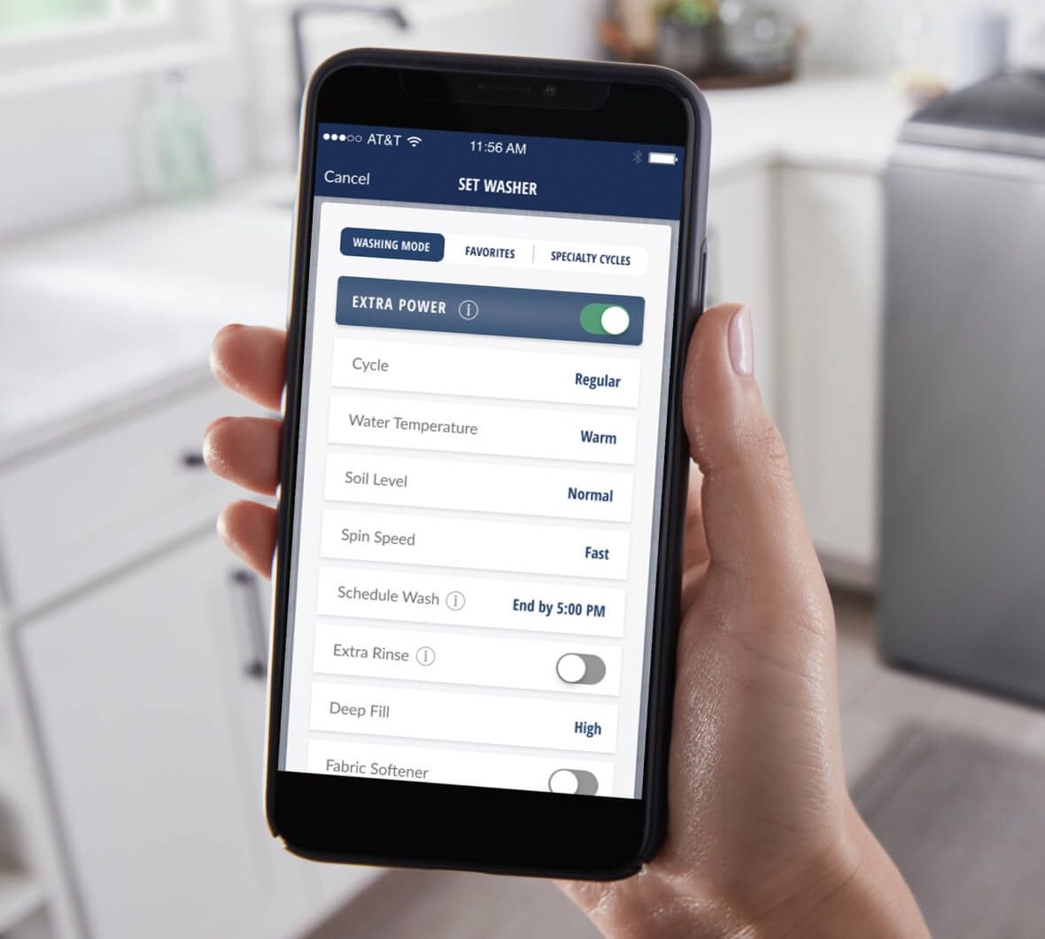 Control your appliance remotely with the Maytag app for your connected appliance.