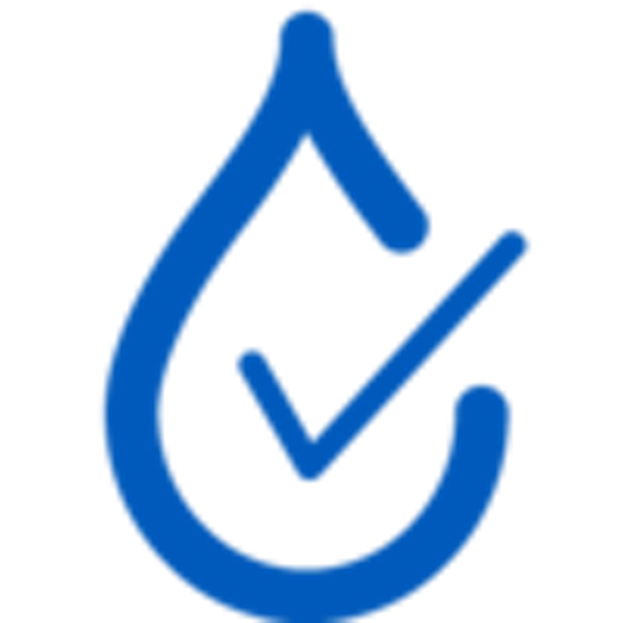 Icône de détection d'humidité perfectionnée