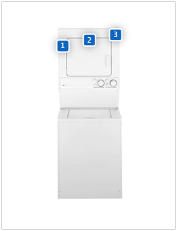 Laveuse/sécheuse combinées Laveuse/sécheuse combinées
