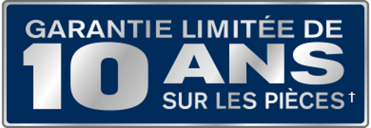 Bénéficiez d'une garantie limitée de 10 ans sur les pièces des électroménagers Maytag. Bénéficiez d'une garantie limitée de 10 ans sur les pièces des électroménagers Maytag.