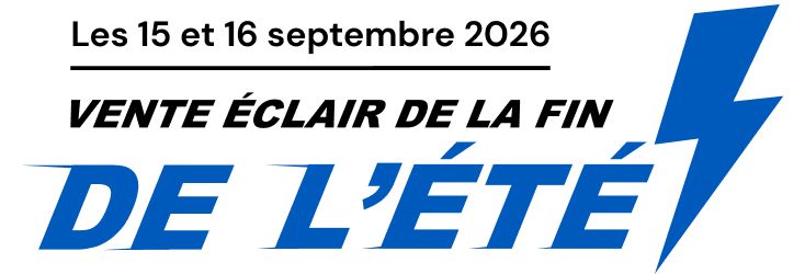 Vente éclair de l’été