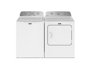 Laveuse à chargement vertical de 5,2 pi cu C.E.I. et sécheuse électrique de 7 pi cu
