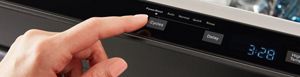 Whirlpool semi outlet integrated dishwasher