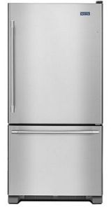 Réfrigérateur à congélateur inférieur Maytag