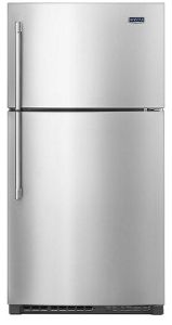 Réfrigérateur à congélateur supérieur Maytag