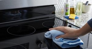 Ceramic glass sales top stove