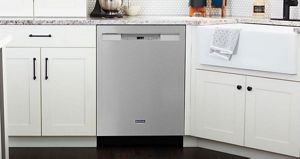 Maytag dishwasher making buzzing outlet noise