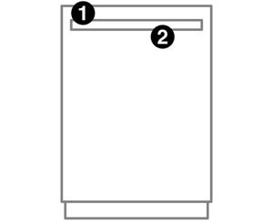 Refrigerator model number locations
