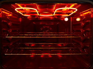 Interior of a Maytag® oven