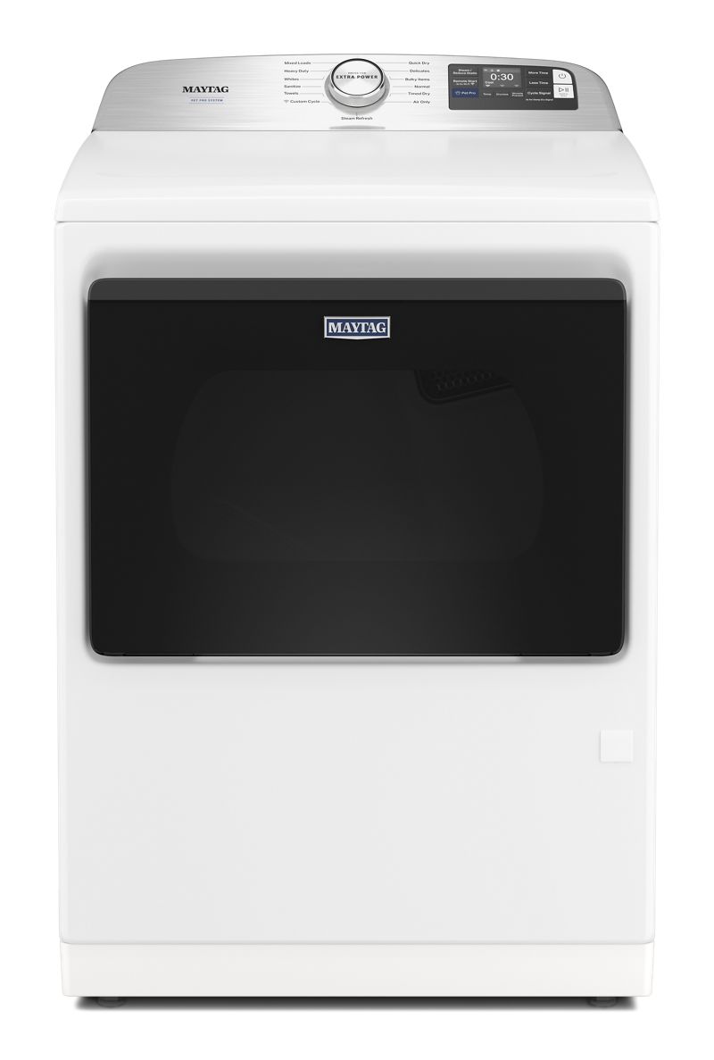 Maytag 7.4 cu. ft. Pet Pro Top Load Gas Dryer with Extra Power and Sanitize Cycle