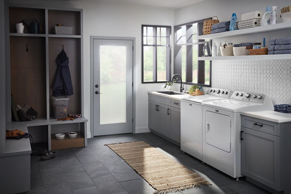 Top Load Washer with Extra Power - 5.2 cu. ft. IEC White MVW5035MW