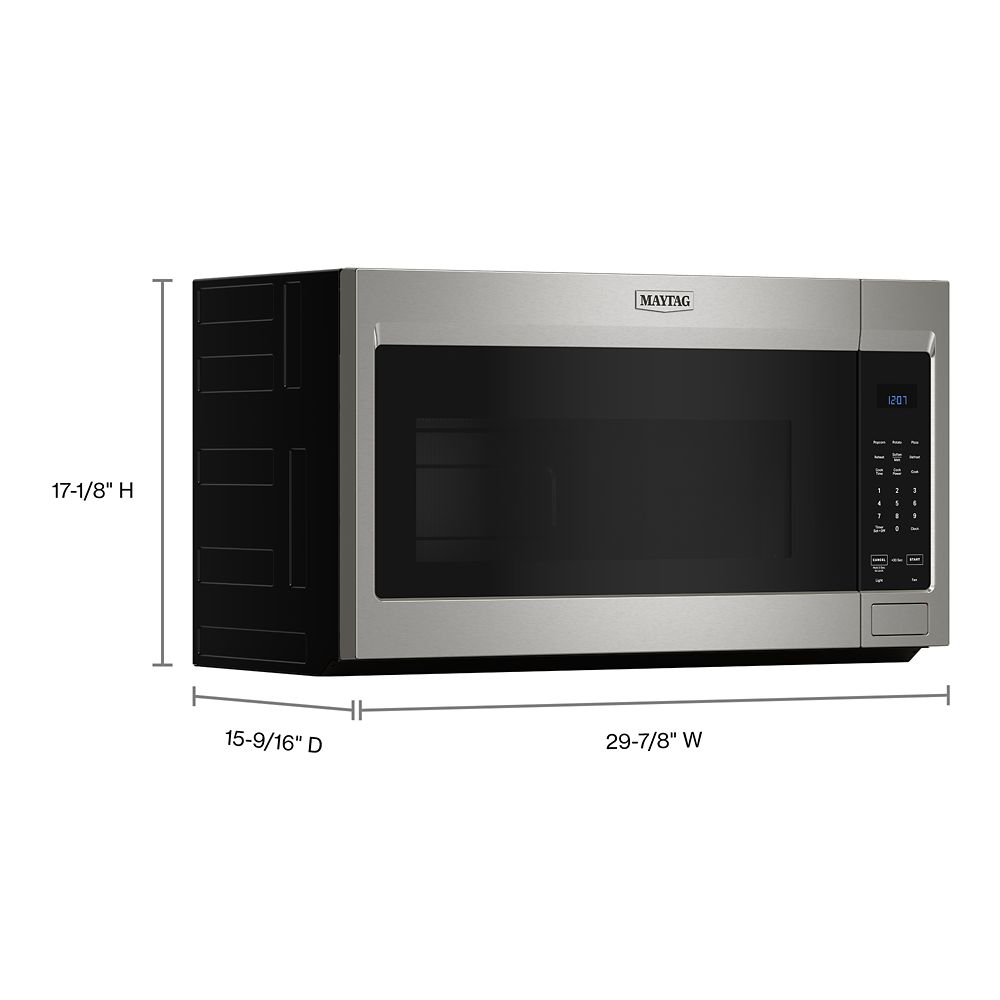 Over-The-Range Microwave with Non-Stick Interior Coating - 1.7 Cu